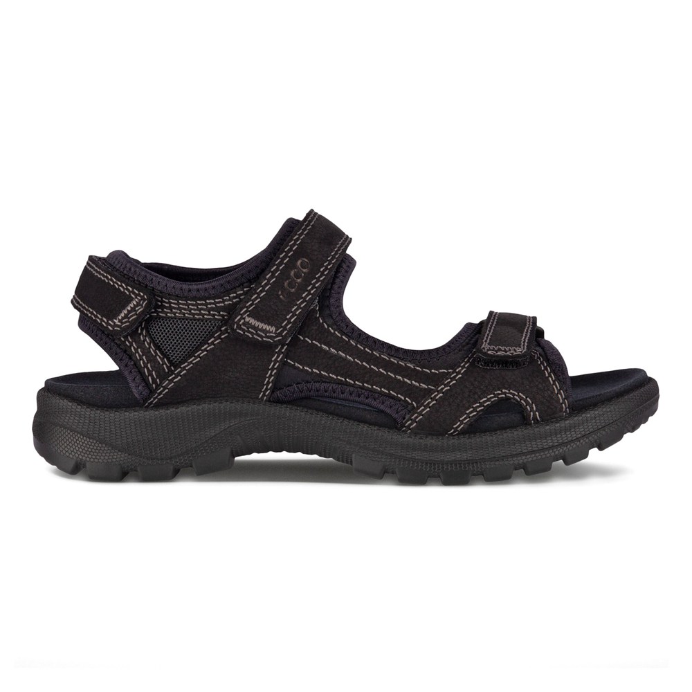 ECCO Womens Sandals Black - Onroads - GRO-745012